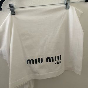 Miu miu t-shirt - Gem Miu miu t-shirt - Gem